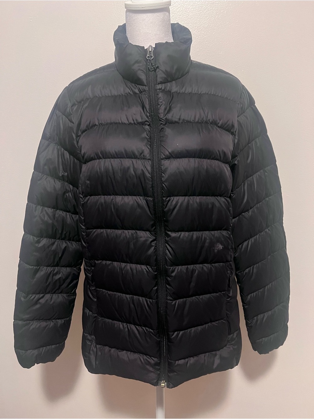 Eddie Bauer Women's Black Quilted Down Puffer Jacket